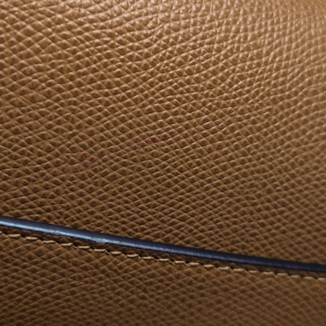 Dior Saddle 2019 Medium Tan Brown Grained Calfskin Leather Bag