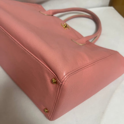 Chanel Cerf Executive Medium Pink Leather Handbag 35cm