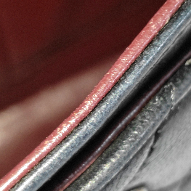 Chanel Timeless Classic Flap Medium Black Lambskin Leather Silver Hardware, 2008-2009