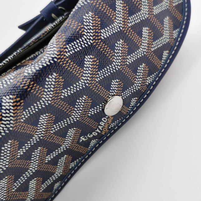 Sold Goyard Saint Louis PM Tote Medium Navy