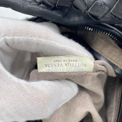 Bottega Veneta Veneta Hobo Black Leather Bag Large 48cm