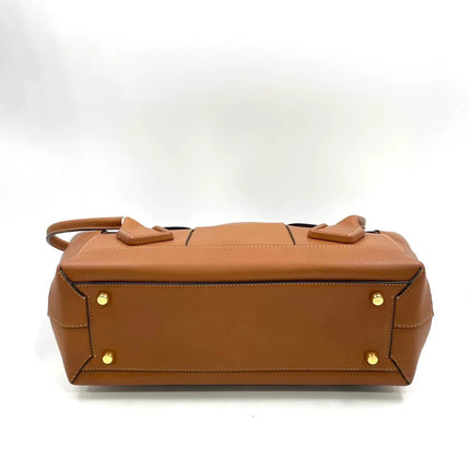 Bottega Veneta Arco Tote Bag Medium Tan Brown Leather 33