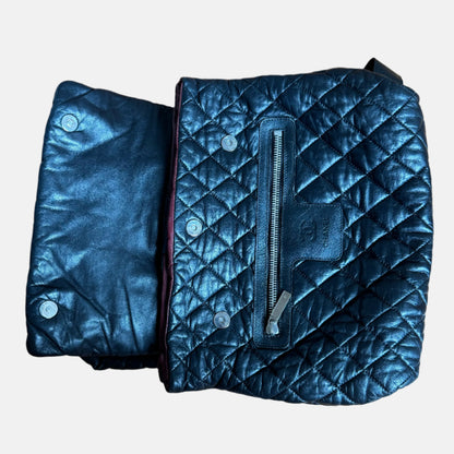 Chanel Coco Cocoon Flap Backpack Lambskin Leather Diamond Quilted Black, 2009-2010