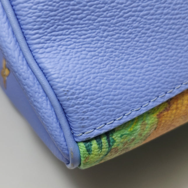 Louis Vuitton x Jeff Koons Speedy 30 Van Gogh Top Handle Bag