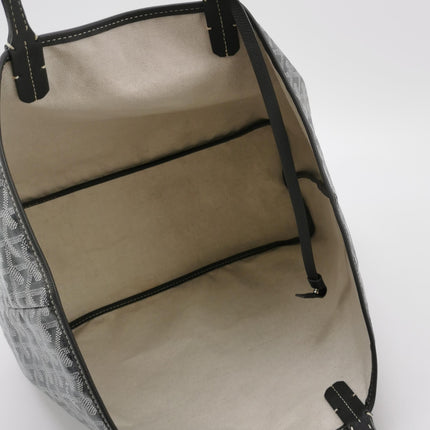 Goyard Saint Louis PM Tote Medium Grey Goyardine Canvas 2023