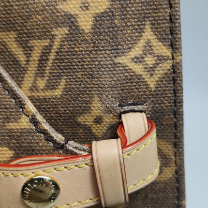 Louis Vuitton OnTheGo Large Hotel Labels Brown Monogram Crossbody Tote