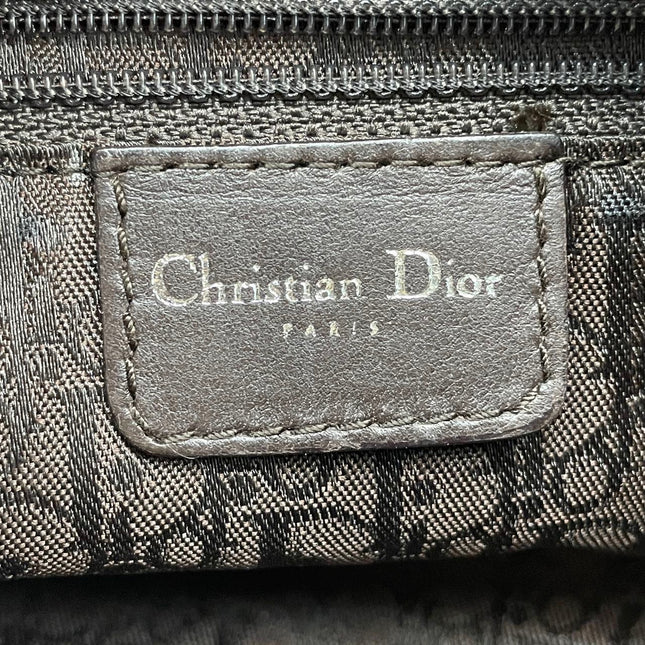 Dior Flight Medium Tan Brown Calfskin Leather Shoulder Bag