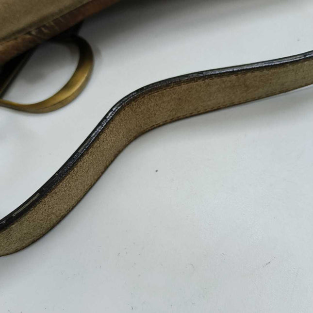 Sold Dior Saddle Vintage Brown Suede Medium