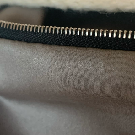 Sold Fendi Mamma Baguette White Wool Pom pom