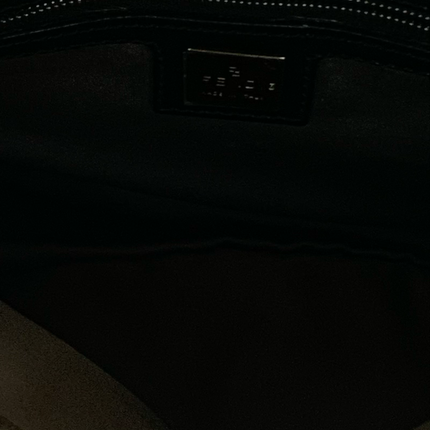 Sold Fendi Mamma Baguette White Wool Pom pom