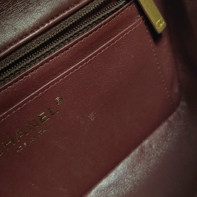 Chanel Classic Flap Mini Métiers d'Art Paris-Hamburg 2018 Wool Nautical Charms