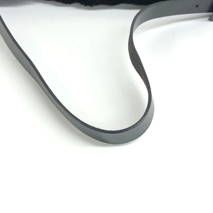 Fendi Mamma Baguette Black Faux Fur Shoulder Bag