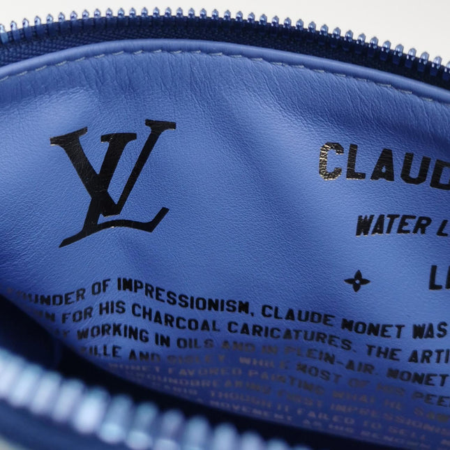 Louis Vuitton x Jeff Koons Speedy 30 Monet Water Lilies Top Handle Bag