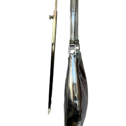 Sold Prada Cleo Silver leather shoulder bag