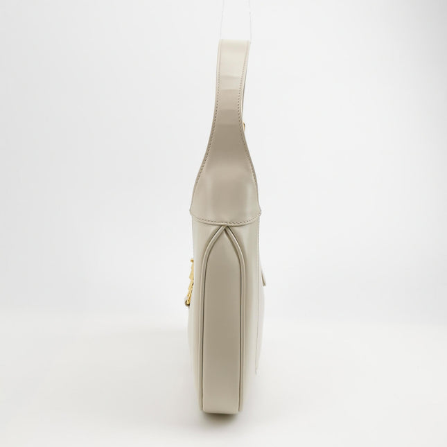 Gucci Jackie 1961 Small Leather Bag White with Strap