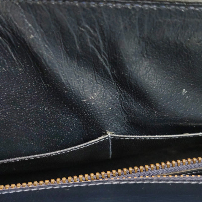 Hermes Kelly 32 Retourne 78 Blue Marine Navy Box Leather Gold HW 1980