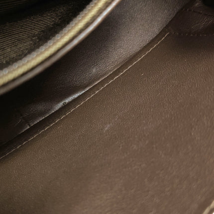 Chanel 2002 Coco Flap Top Handle Box Bag Velvet Grey