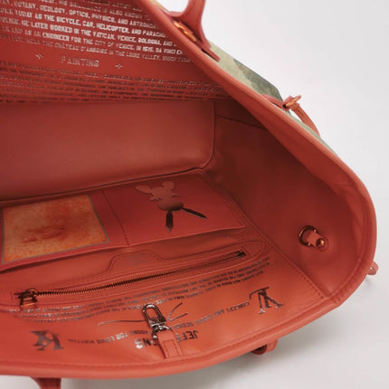 Sold Louis Vuitton x Jeff Koons Monalisa Masters Neverfull MM Tote Medium