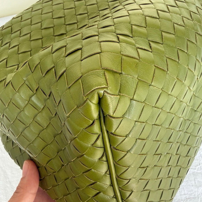 Bottega Veneta Shoulder Bag Avocado Green 38cm