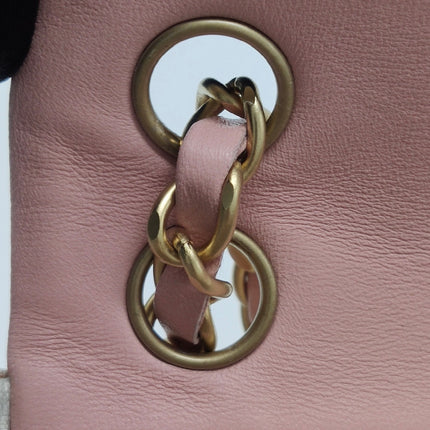 Chanel Camellia Flap Bag Pink Floral Printed Satin Medium, 2005-2006