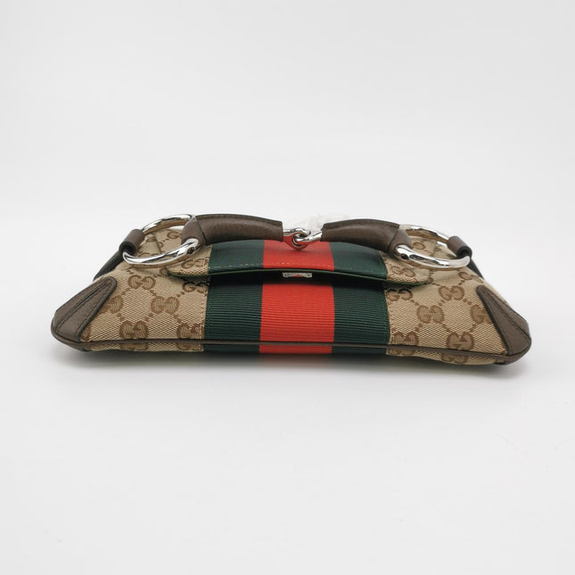 Gucci Horsebit 1955 Re-issue Chain Shoulder Bag Small Monogram