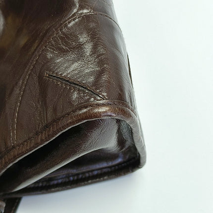 Prada Bonnie Medium Soft Lux Brown Shiny Calfskin Leather Shoulder Bag