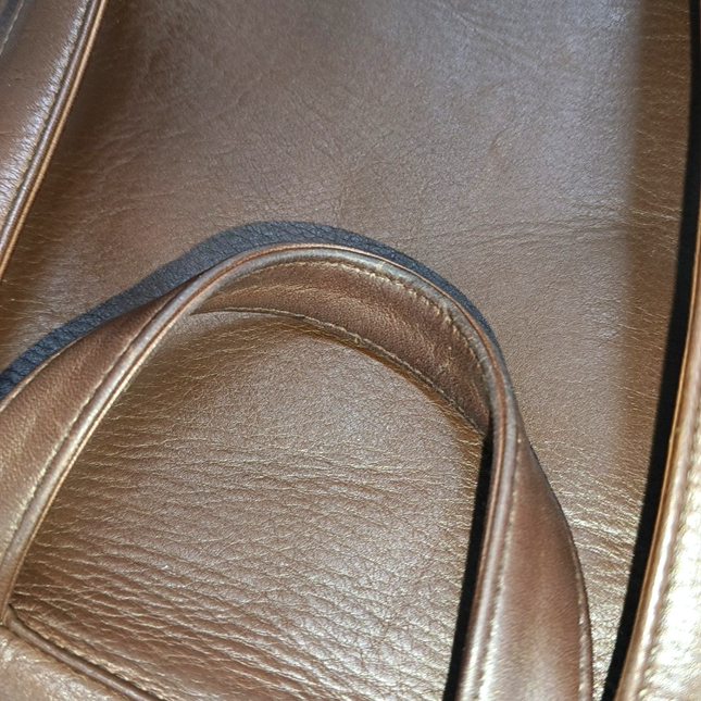 Chanel Vintage Backpack Tan Brown Calfskin Leather