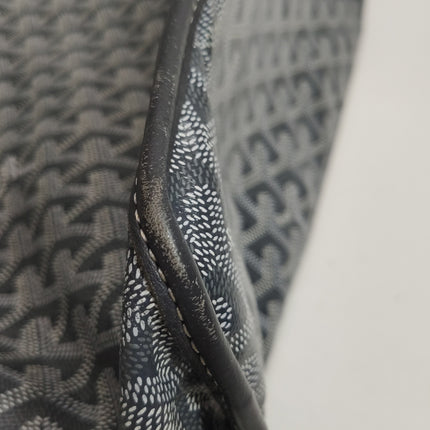 Goyard Anjou PM Medium Tote Grey Reversible leather lining