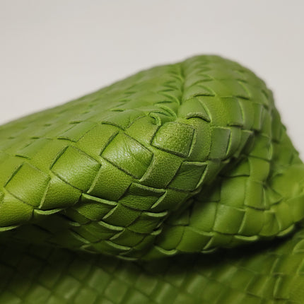 Bottega Veneta Garda Avocado Green Intrecciato Nappa Leather Large 33cm
