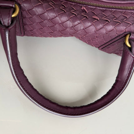 Bottega Veneta Maxi Convertible Tote Bag Wine Burgundy Leather Gold Hardware 50cm