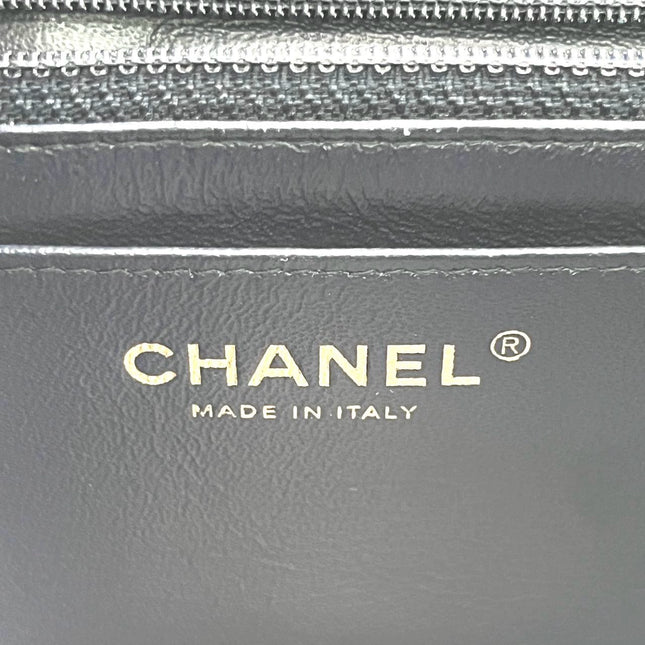 Chanel Classic Flap Mini Rectangular Navy Lambskin Leather Gold Hardware, 2020