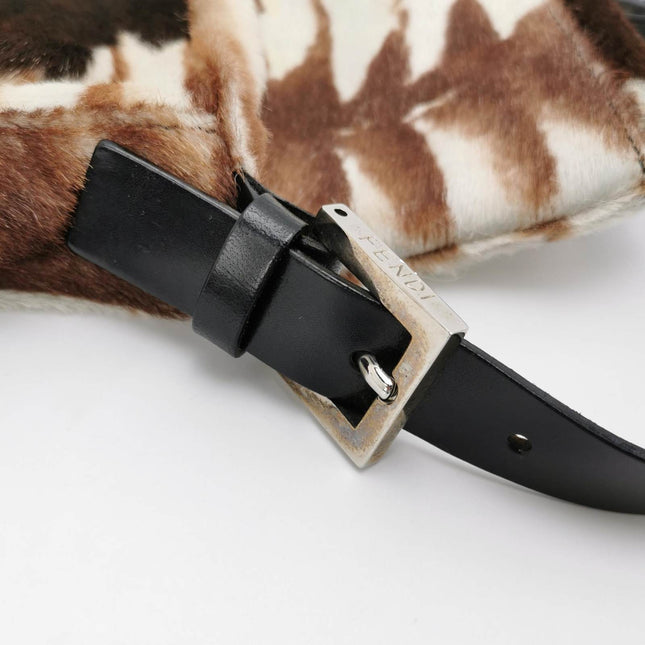 Sold Fendi Baguette Pony-hair Style Calfskin Leather in Horse Print