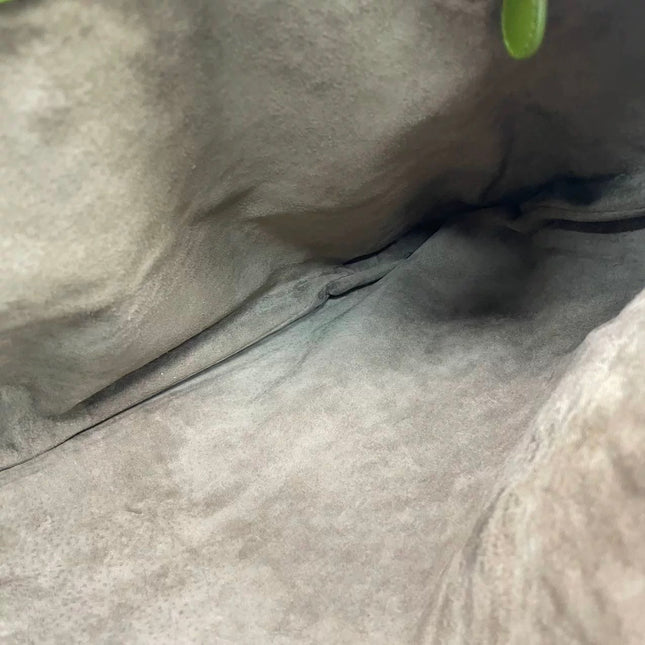 Bottega Veneta Veneta Hobo Avocado Green 45cm Lambskin Leather