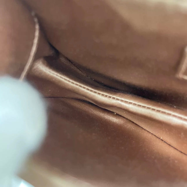 Dior Saddle Mini Pink Silk Satin with Crystal Buckle