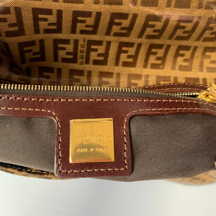 Sold FENDI Baguette Zucchini Print Patent Leather