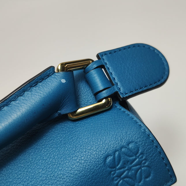 Loewe x Spirited Away Studio Ghibli Collection Puzzle Small Blue Crossbody Bag