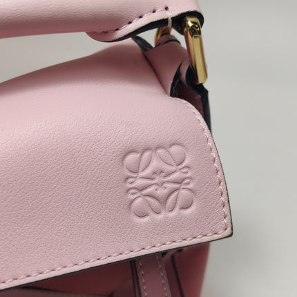 Loewe Puzzle Small Tricolor Pink Crossbody Bag