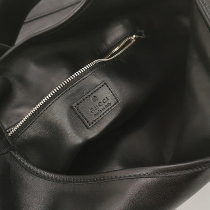 Gucci Jackie 1961 Large Black Calfskin Leather With Long Strap