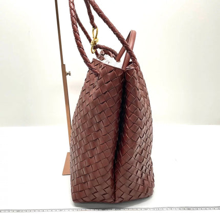 Bottega Veneta Andiamo Large Milk Chocolate Brown Handbag