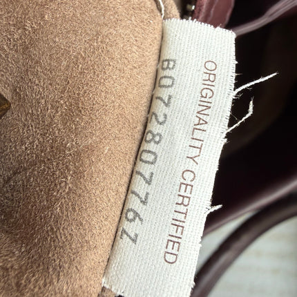 Bottega Veneta Roma Burgundy Intrecciato Nappa Leather Large 35cm