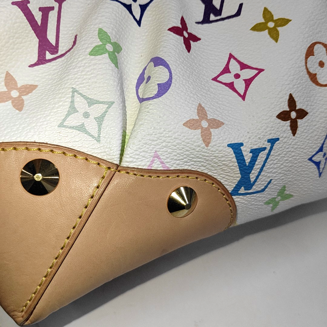 Louis Vuitton x Takashi Murakami Judy Medium White Multicolor