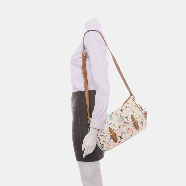 Louis Vuitton x Takashi Murakami Lodge Large White Multicolor