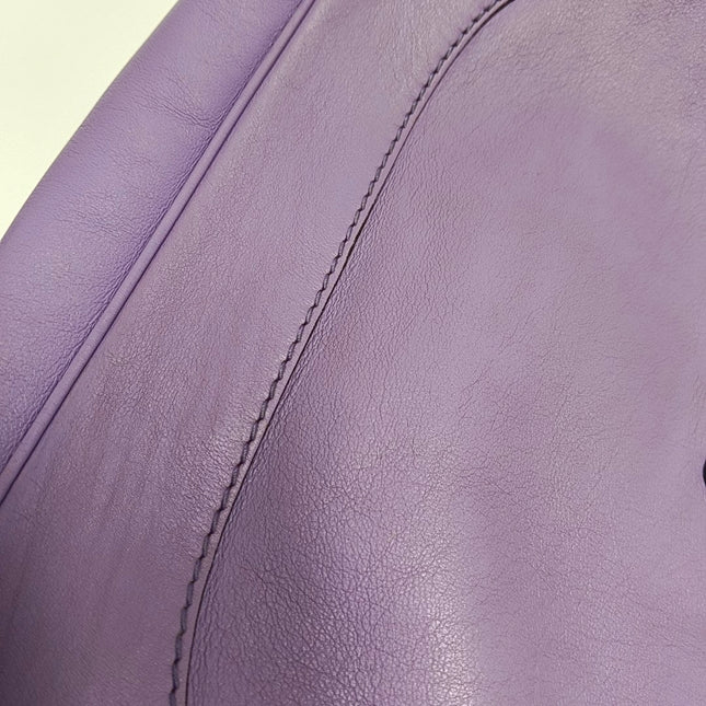 Gucci Jackie 1961 Soft Purple Leather Bag Medium