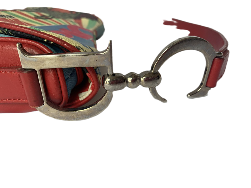 Sold Dior Saddle bag Bob Marley Design by John Galliano
