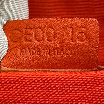 Celine Ava Hobo Orange Suede Leather Vintage Shoulder Bag