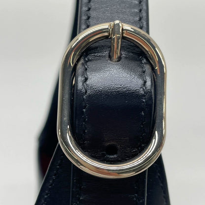 Sold Gucci Jackie 1961 Small Black Leather Shoulder Bag Clasp S24