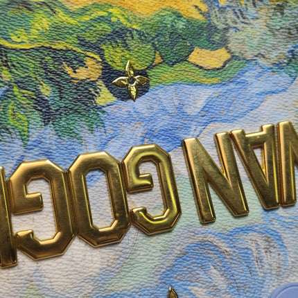 Louis Vuitton x Jeff Koons Speedy 30 Van Gogh Top Handle Bag