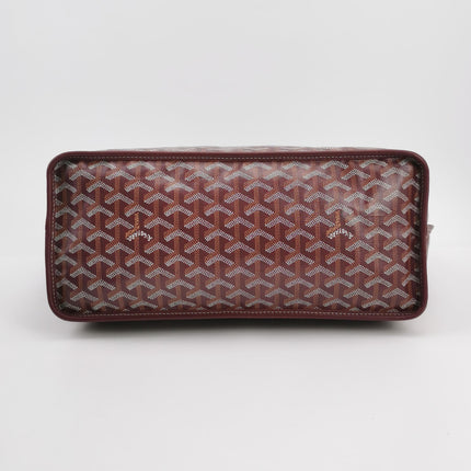 Goyard Anjou PM Medium Tote Burgundy Reversible Leather Lining