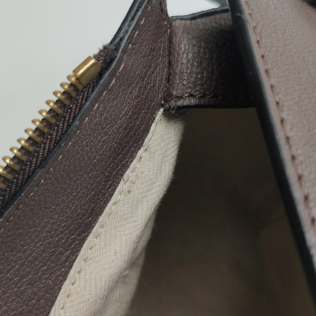 Loewe Puzzle Small Leather Dark Chocolate Brown Crossbody Bag New Design