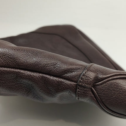 Gucci Jackie by Demna Soft Brown Lambskin Leather Silver Hardware